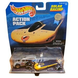 Hot Wheels Solar Racing Action Pack Cal State LA Solar Eagle III 18740 1998 NOS